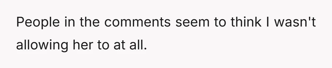 EDIT: I just wanted to clarify that she can still go to the wedding in her normal aesthetic, just as a guest, not a bridesmaid.