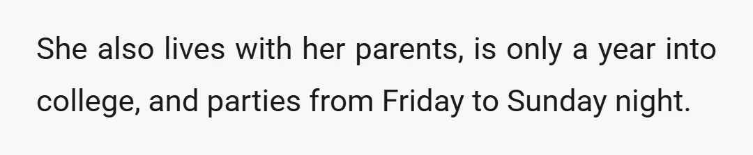 If she wanted to keep it, I wouldn’t care; I just know that people shouldn’t be having kids at 21.