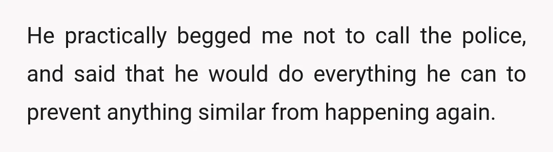 I got him to pay for a locksmith to change the lock, and I said that I would report her to the housing association (who would then report her to...