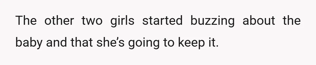 She also lives with her parents, is only a year into college, and parties from Friday to Sunday night.