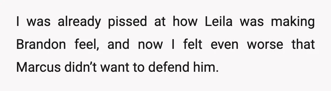 I was shocked.