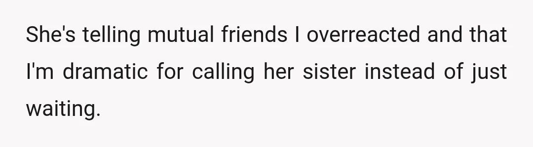 I told her I'm not a drop off zone and I'm not comfortable being lied to about someone's kid.