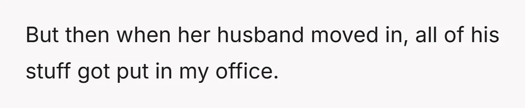 One detail I didn't mention before (because it didn't seem relevant, but I'm seeing people mention my sister's husband taking up space so it definitely is) is that when my...