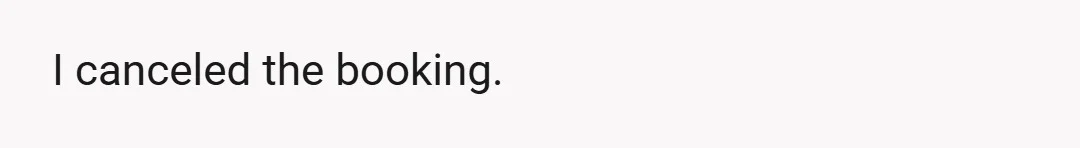 One person sent their share.
