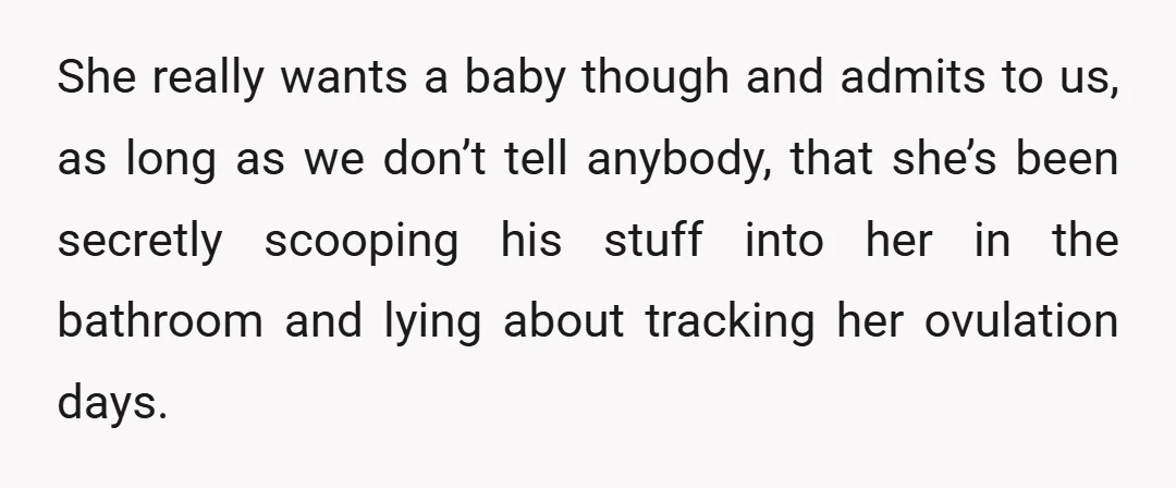 She said that since her husband’s gotten back, she thinks she doesn’t need to work anymore, but he wants her to work so she has something to do.