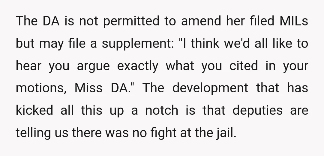 She wants new briefing from me on, in her words, "What the f*** is even happening here?"
