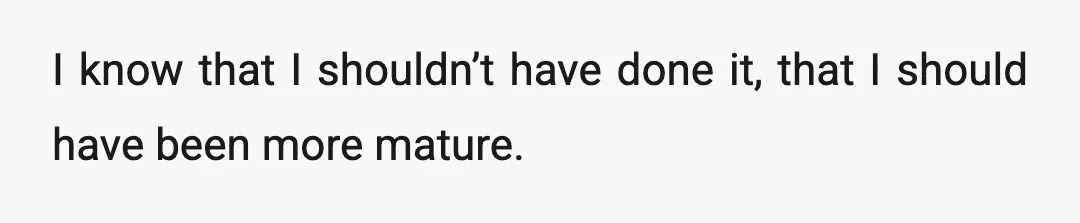 I told him that if he wasn’t going to defend his cousin or, at the very least, not say that he’d get rid of him, then he and his girlfriend...