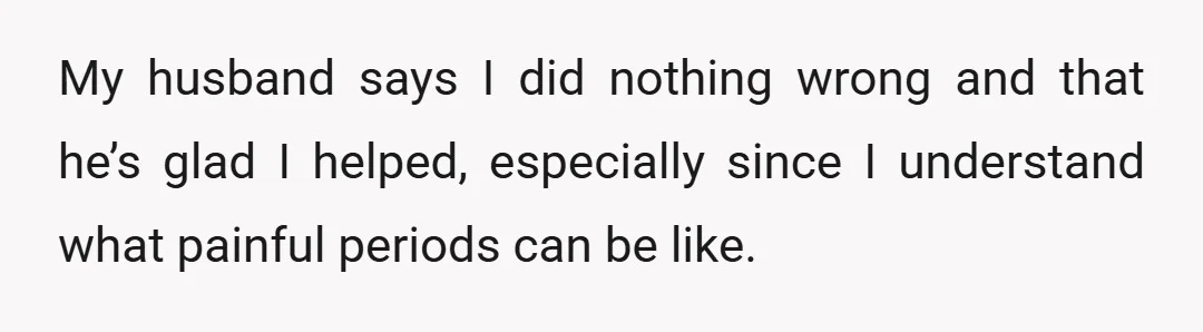Now I’m stuck wondering if I overstepped.