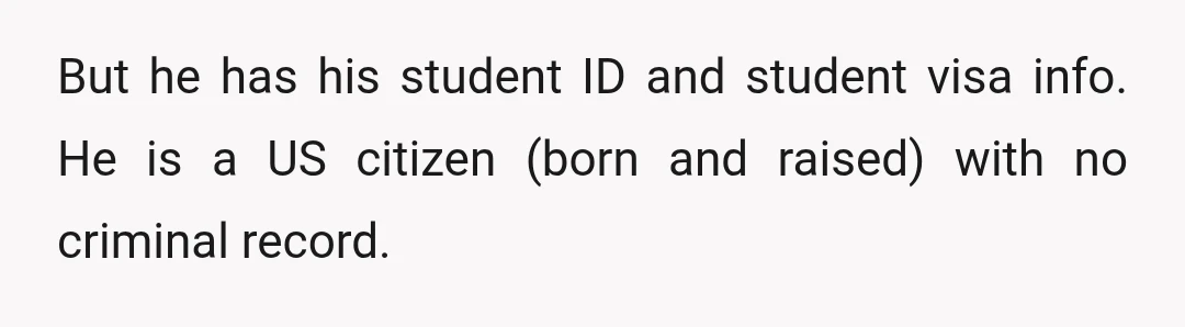 I do wonder if he was targeted due to coming to the States on a one-way ticket from an Eastern Bloc country.