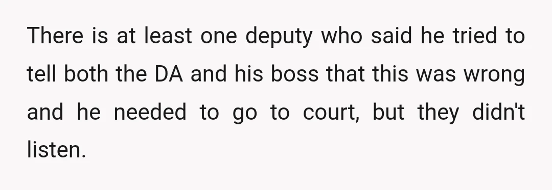 When they woke him up for transport, he was groggy and slow, so they decided that meant he was refusing to go to court.