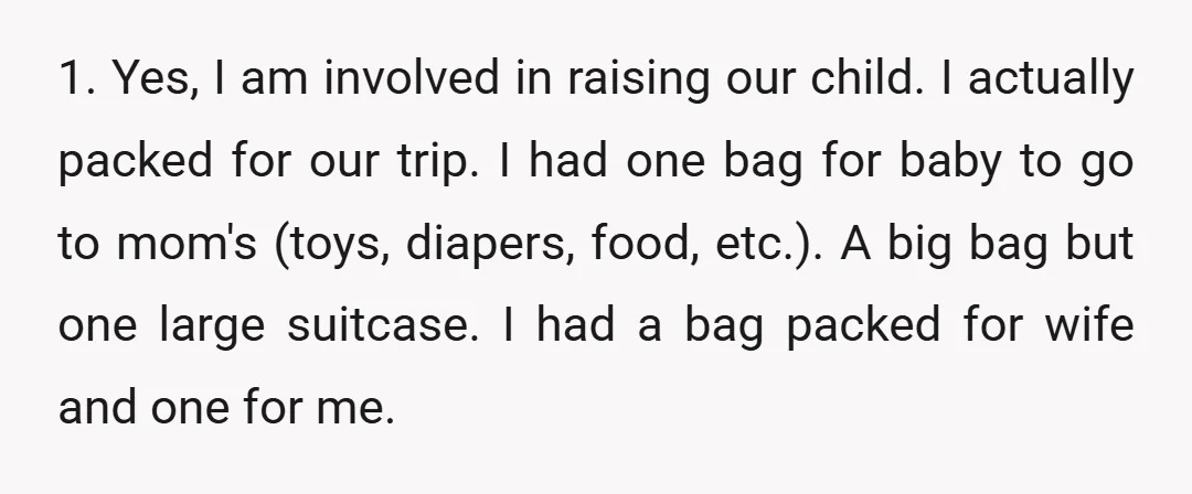 I missed going to the best vendor events, etc., because she insisted that I don't leave because she was overwhelmed with how messy the hotel room was. (Mind you, it...