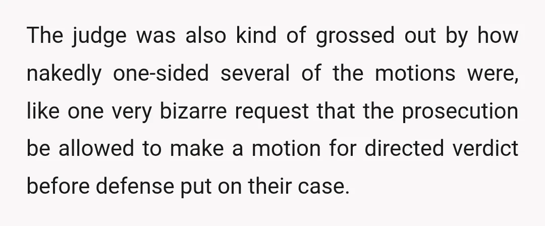 JUDGMENT: DISMISSAL OF ALL CHARGES IN THE INTERESTS OF JUSTICE DUE TO PROSECUTORIAL MISCONDUCT AND REFERRAL TO THE STATE BAR.