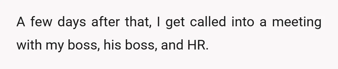 I told them everything and had it all documented like I was supposed to. They agreed with me in theory, but when she said the awful discrimination word, they got...