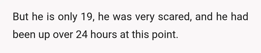 They would ask him questions regarding his feelings towards the president, terrorists, and political memes he liked on Instagram. Then they would send him back out to wait for long...