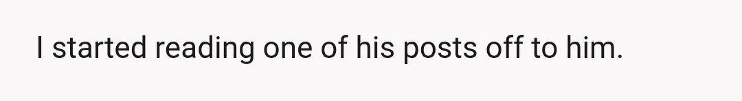 To me, he is mocking those directly.