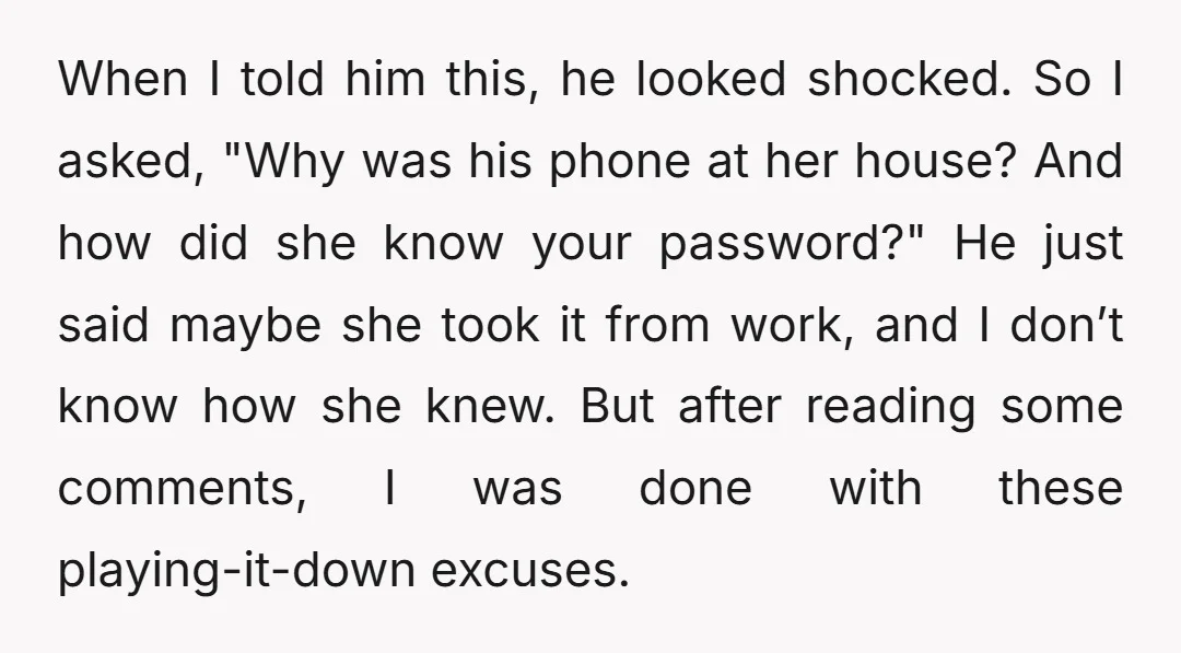 That answer didn’t sit right with me at all. Something about the whole situation felt off. The messages had been too personal. Whoever was sending them knew things that only...