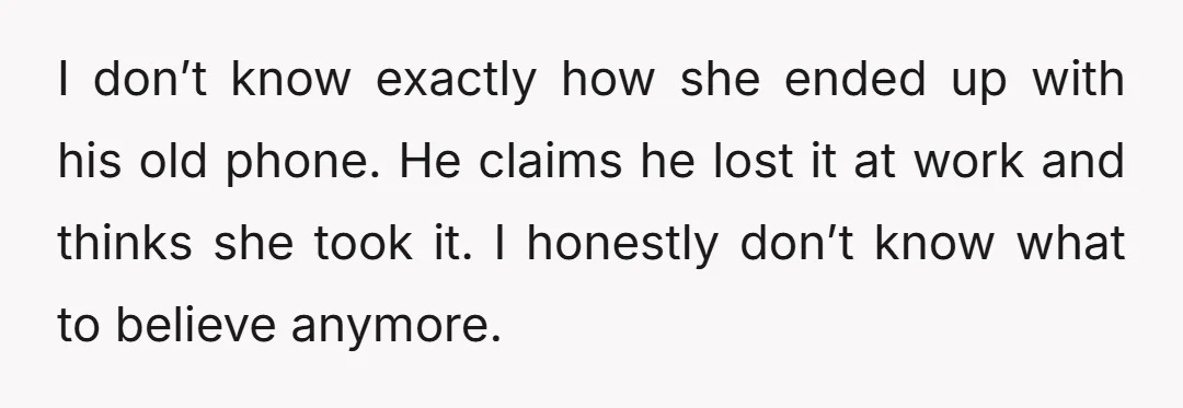All I know is that the messages kept coming from that device. And they just kept getting worse; who knows how far she would have gone.