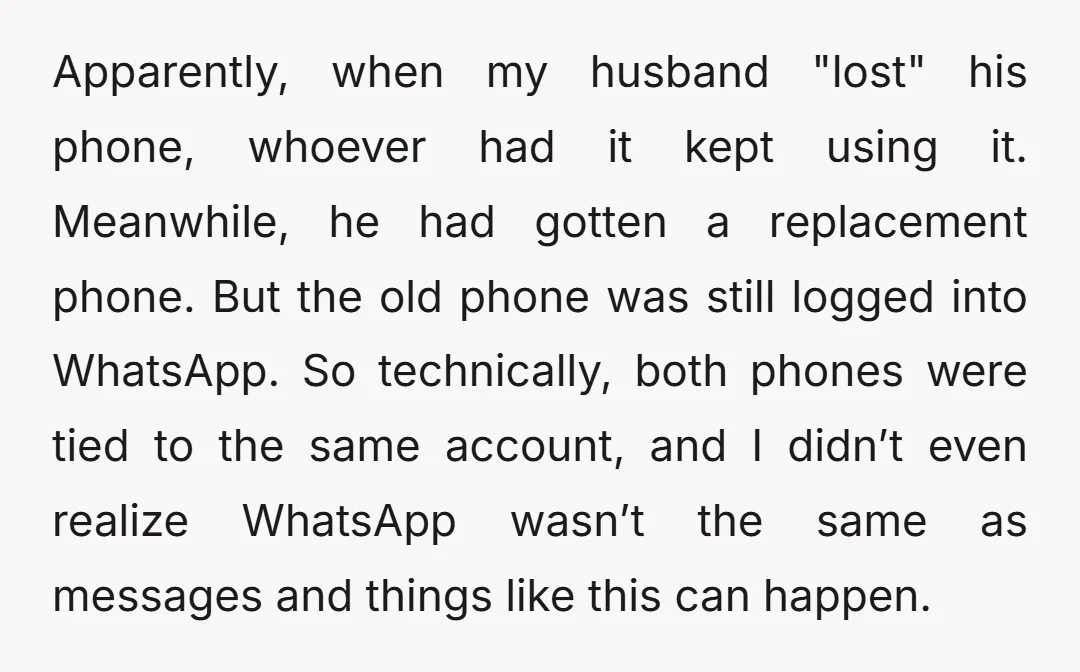 Which meant the messages could be sent from the old device and still appear as if they were coming from him, while they wouldn’t appear on his phone.