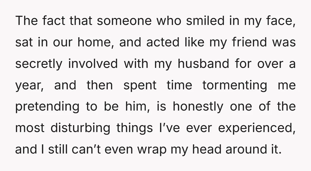 I still have this horrible feeling that there’s more to the story than either of them are admitting. All I know is I have lost all trust for him, and...