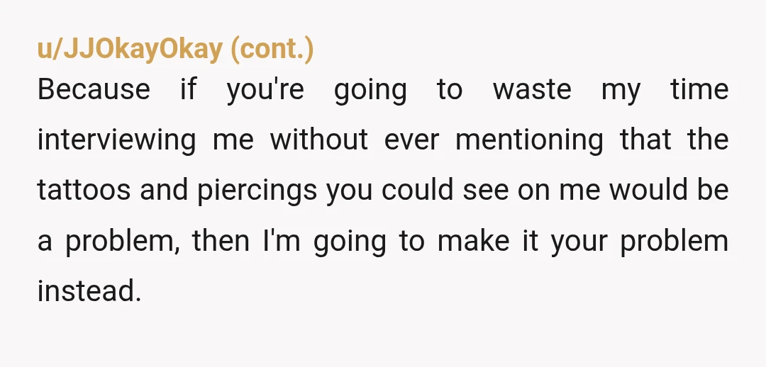 u/bb_blackmadge
OOP is unreasonable. She should have just shed and discarded her skin like everyone else does.
/s
