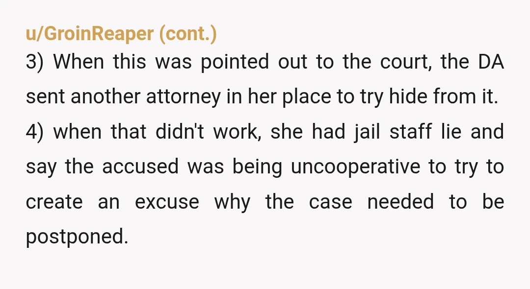 u/Historical_Castle709 My immediate thought was this better be a disbarment Glad to see the judge agrees and it's headed that way!!! I have my criminal justice degree (am not a...
