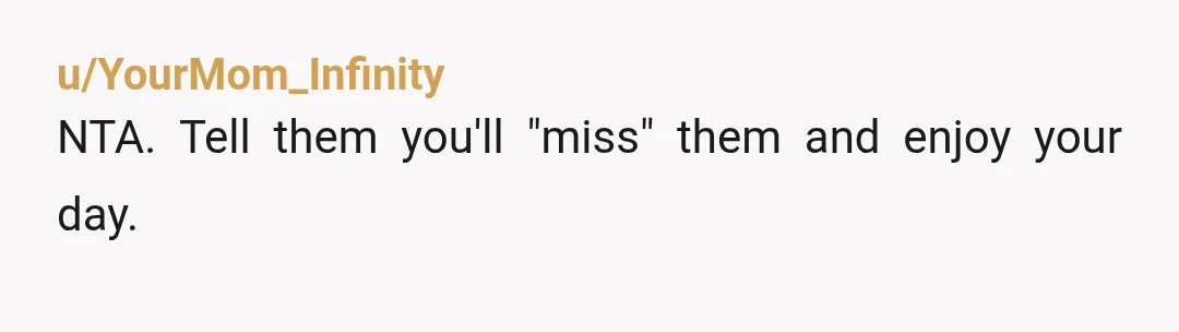 u/ThelmaHorse NTA. This is your hill to die on. Your SO family's children are no less important to you than your nephew just because he was born following losses. Your...