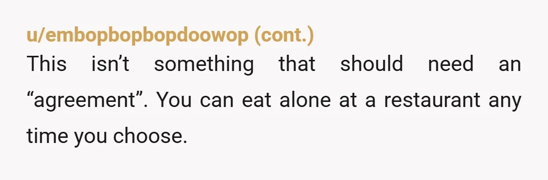 u/ThisWillAgeWell I have a brother who is also a picky eater, and I freely admit I don't understand the condition. Food is one of the great pleasures of my life....