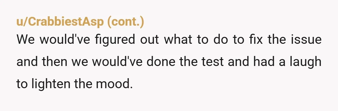 u/Silversn0w_ I'm a nurse and i would absolutely laugh my balls off. NTA, there are way more dangerous things to swallow by accident lol Edit: y'all I never said they...