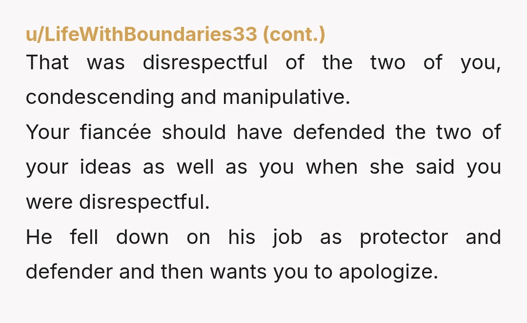 u/Either-Cover-6667 NTA……she is!! If she wants to plan a wedding so bad then she needs to find a partner to marry her. Anyway you can just not invite her to...