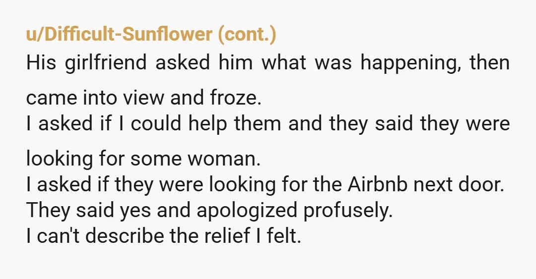 u/Stunning_Mechanic_12
I'd check with your local government, because their AirBnB is most likely not permitted
