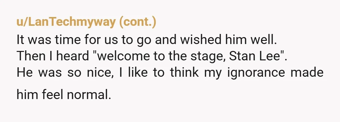 u/NubEnt She just confirmed her identity and politely shut you down from continued conversation in one fell swoop. That’s pro celebritying right there.