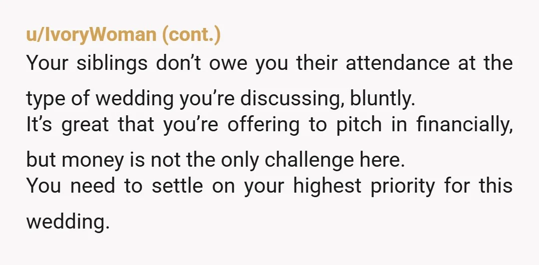 u/shammy_dammy
No.  They do NOT have to come.  And they do NOT owe you.