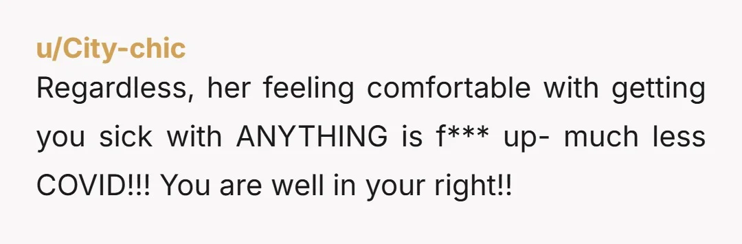 u/Saya_V No you are not over reacting, you have the right to feel what you are feeling, and the fact that she is trying to down play means she is...
