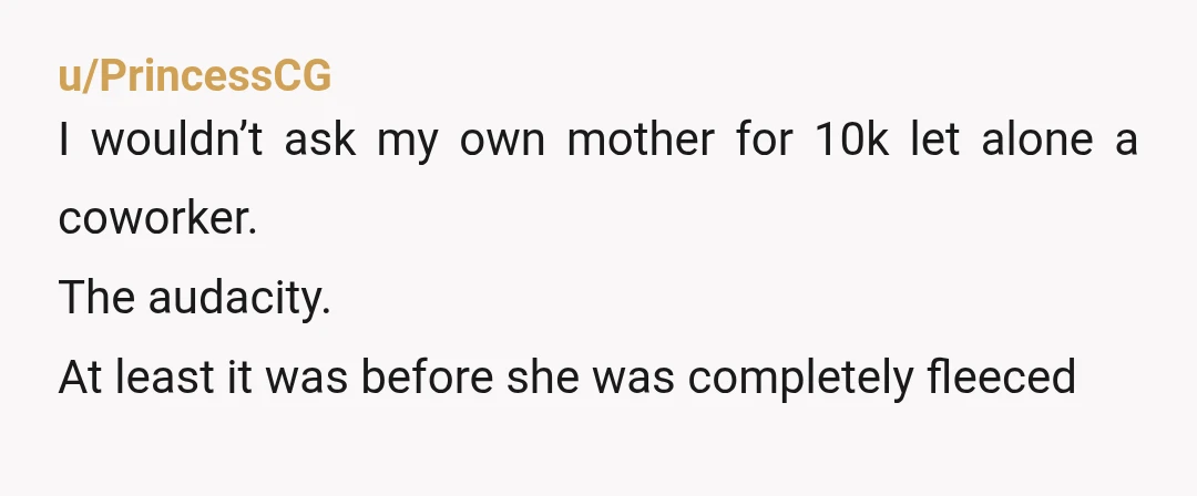 u/dajur1 My wife's friend was catfished. My wife brought it up once in a very tactful way that since she hadn't met him in person and that his laptop camera...