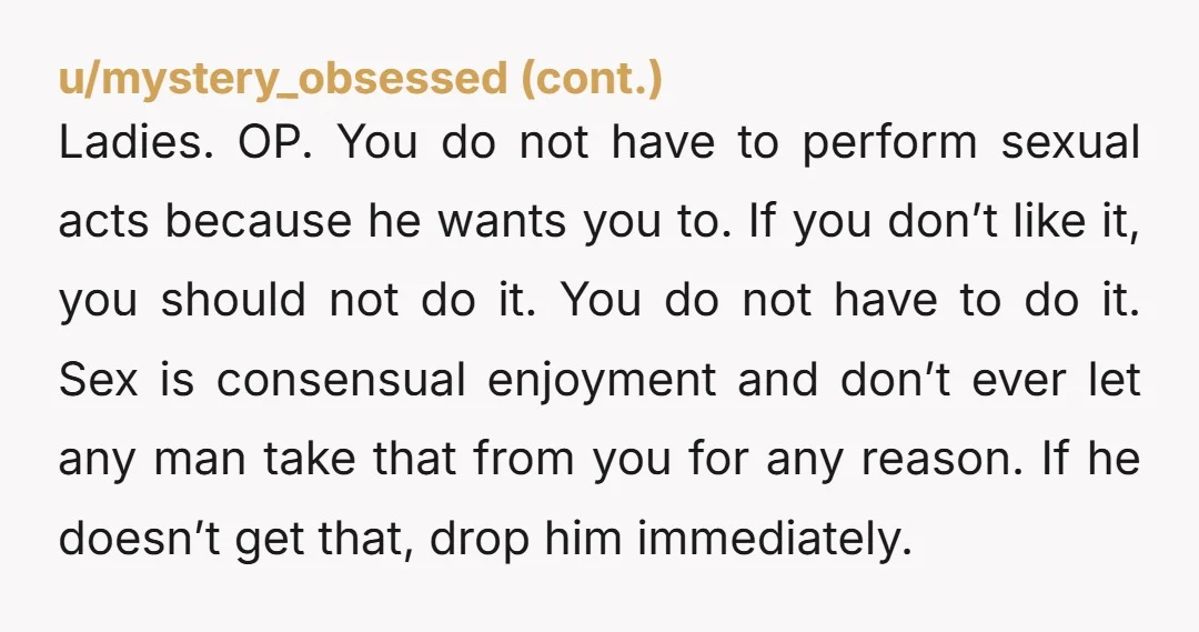 u/losttexanian This man sexually assaulted you and wants to pretend like he didn't. Nothing else. He's not a safe person for you physically or emotionally. Please stop giving me your...