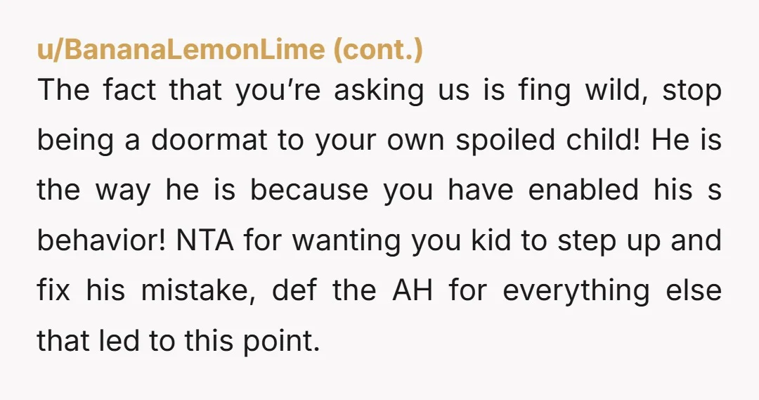 u/Xalipu NTA. He apparently doesn’t feel bad enough if he’s not willing to make reparations to you over this, instead of blowing it on luxuries.