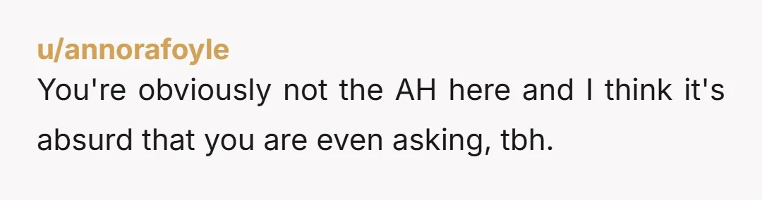 u/SafeWord9999 Pay attention. She’s just shown you how she handles situations BEFORE she even moved in. Her reaction is a blessing cos now you’re justified in your NO