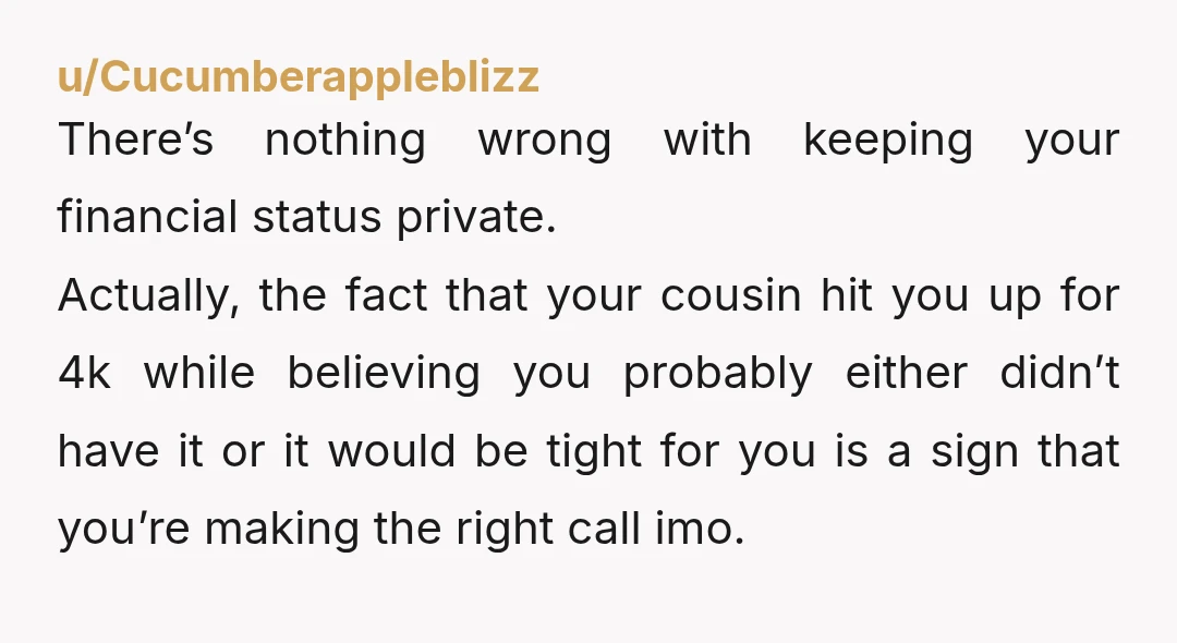 u/HylianDrift Honestly I wouldn't "come out" with the actual number to family unless you're ready for your life to get very weird very fast. Once people hear it's a lot,...