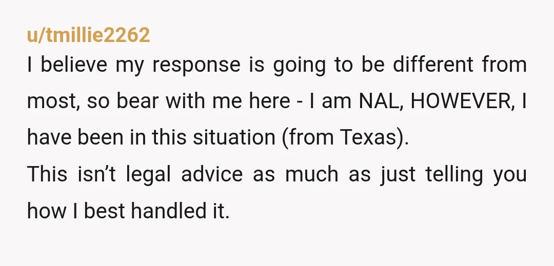 u/Shawndie76 You have to meet the following on the state of Texas for common law marriage to apply. All 3 need to be met, not solely 1. The Three Legal...