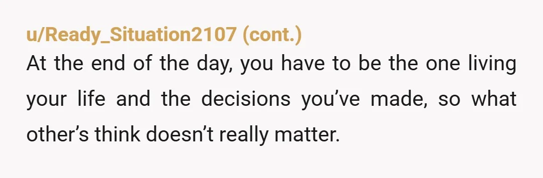 u/Ill_Lifeguard6321 I think a lot of people are settling in unhappy, unequal, unfulfilling relationships and they tell themselves not to throw away relationships, so that’s their knee jerk reaction to...