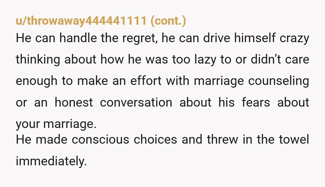 u/Limerence1976 I’m so sorry. He honestly sounds so heartless. Gonna be hard to have tons of sex with his coworkers when he has a 1 year old 50% of the...