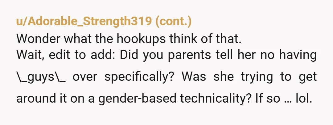 u/ldao1
NTA, that was some expensive booty call for your sister