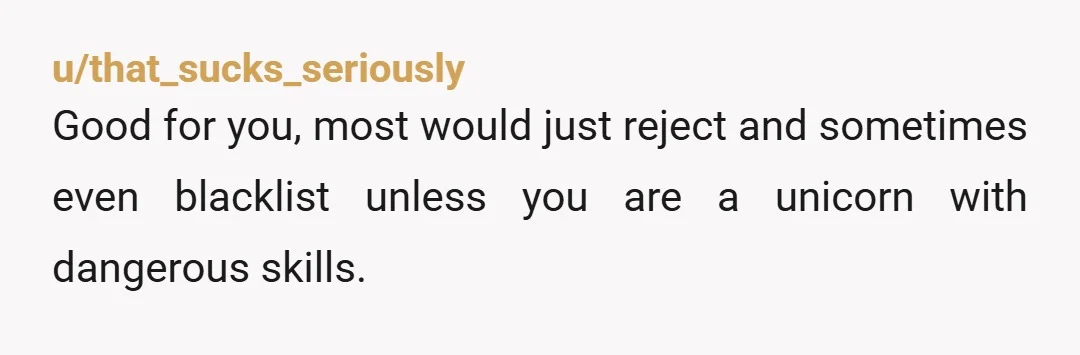 u/PersonalJesus2023 Great job. You have the most leverage when you're willing to walk away.