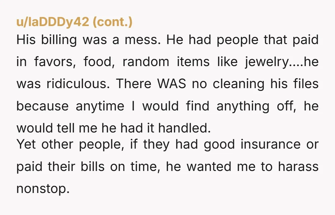 u/doorkey125
give honest reviews of your experience on google, yelp, care grades or whatever other sites you can find. add in the better business bureau and angi's list as well