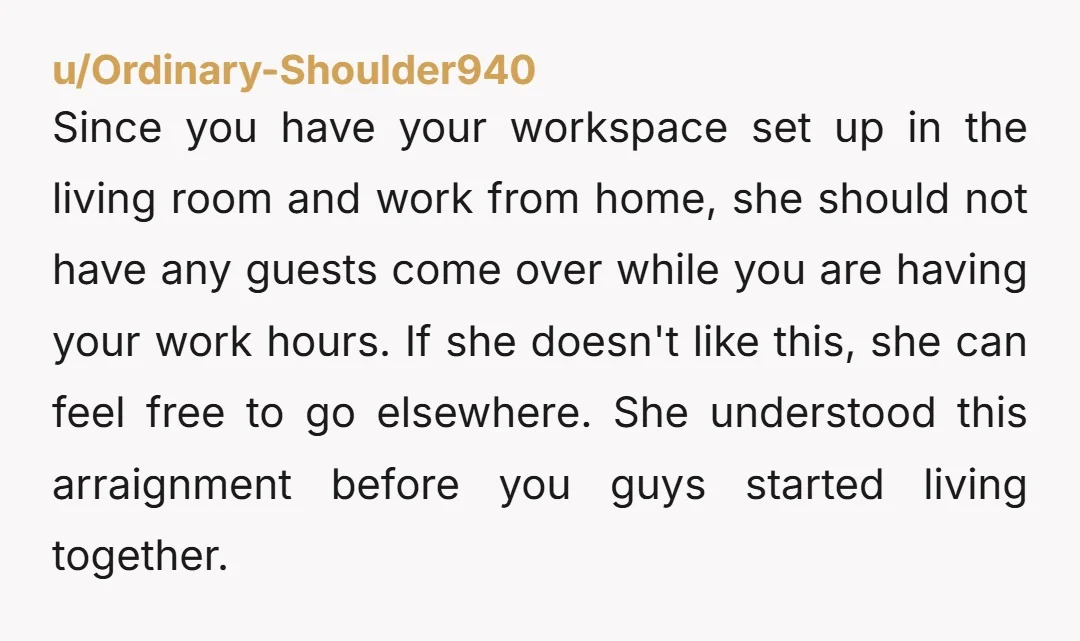 u/Consistent_Proof_772
Tell her have her friend move in and you will move out