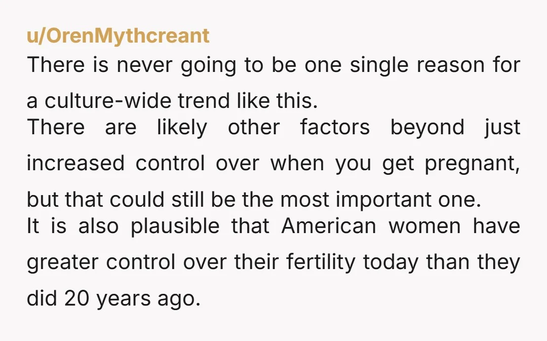 u/BackwardToForward and women now know that so many fathers won't step up. ever. so many women just won't play the family game when it's a game designed for most women...