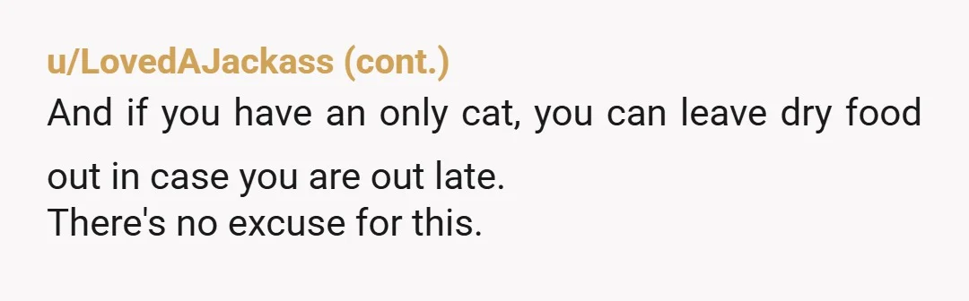 u/jrm1102
You’re only an AH if you dont plan on following through with this ultimatum.