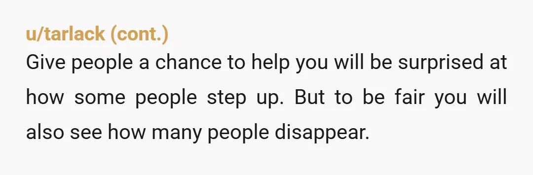 u/Accurate_Hat_8464 It's incredibly selfless of you to think of him first, but I'm going to challenge your thinking. Because you aren't doing the right thing by him by making a...