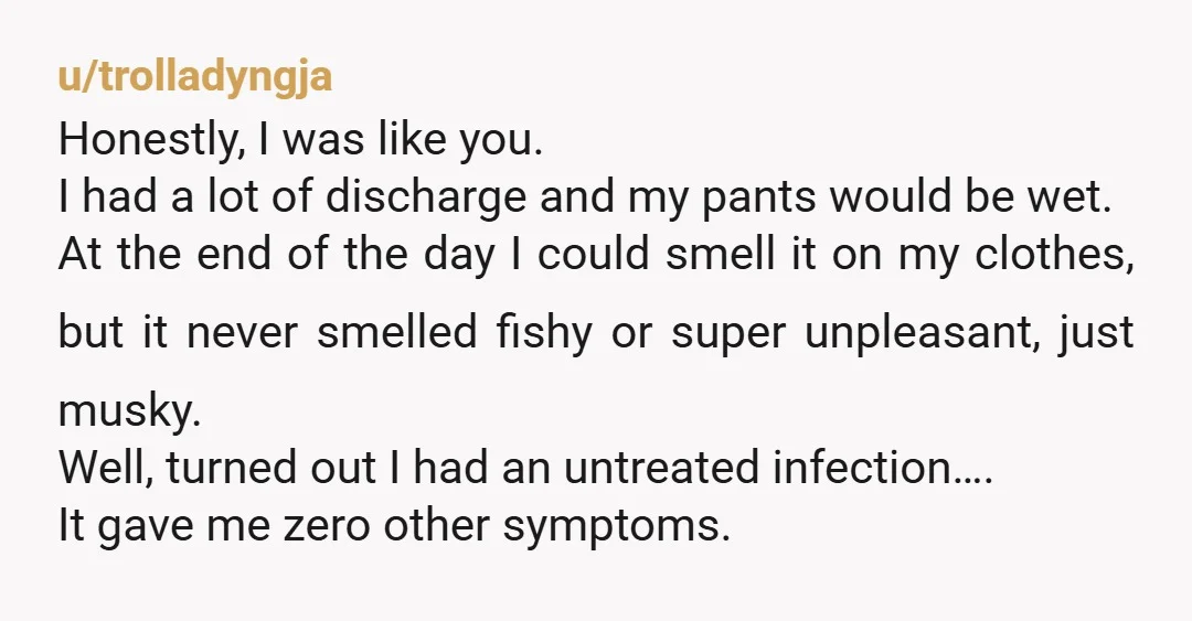 u/staffxmasparty From talking to friends, it seems many women use pantry liners at different times through their cycle. Discharge is healthy. Women shouldn’t be made to feel like they’re abnormal...