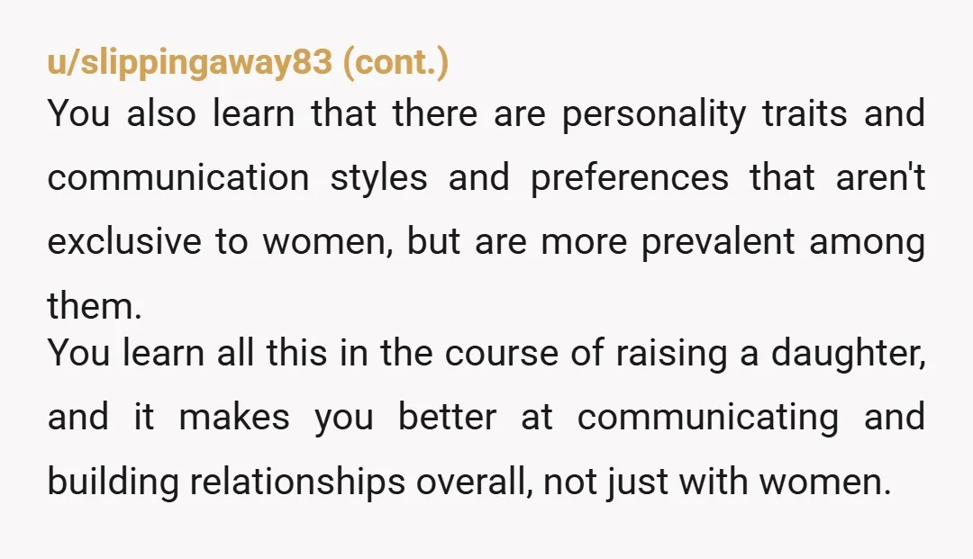 u/Fit-Mathematician-91 As a manager I had a few younger women that I probably took a fatherly interest in, but I had a few younger men that I took on a...